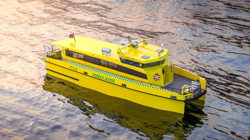 Kewatec ambulance vessel