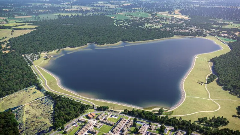 Mackley - Havant Thicket Reservoir scheme - Hampshire UK