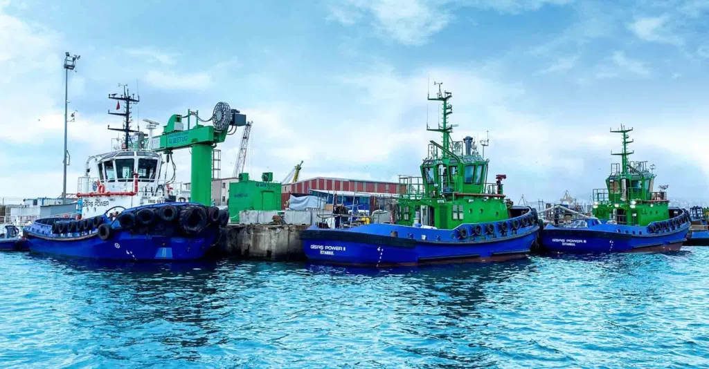 Navtek Naval Technologies's three all-electric tugs (Navtek)