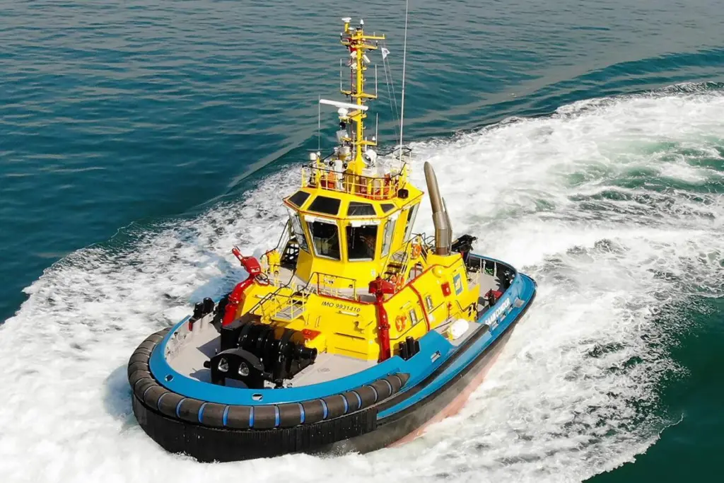 'Saam Condor' is Sanmar's 50th delivery to the RAmparts 2400-SX design (RAL)
