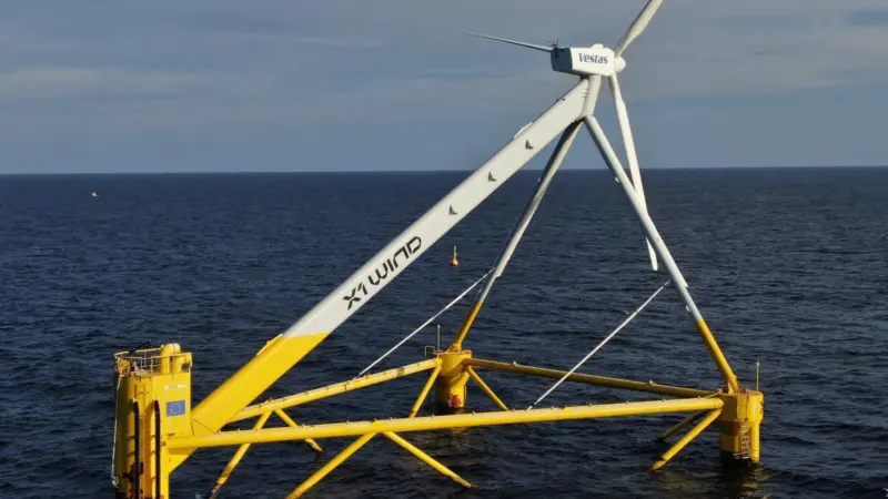 X1 Wind’s X30 floating wind prototype