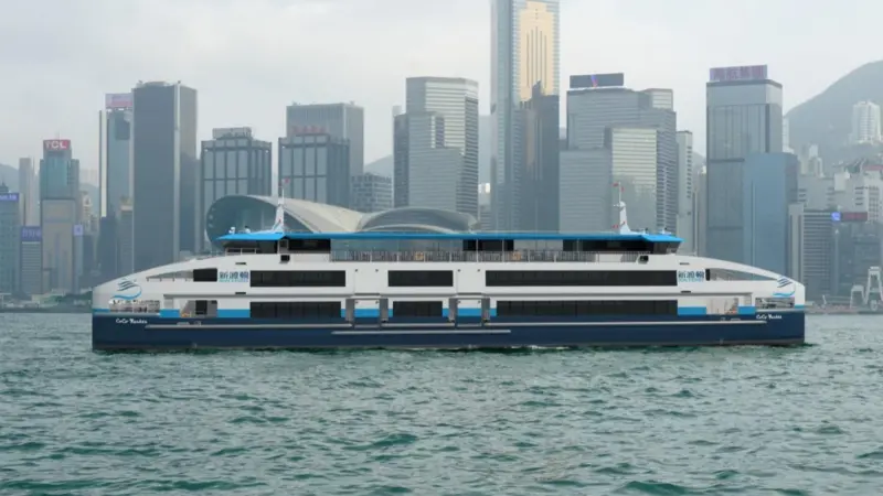 The Urban Sprinters 1000 hybrid ferry