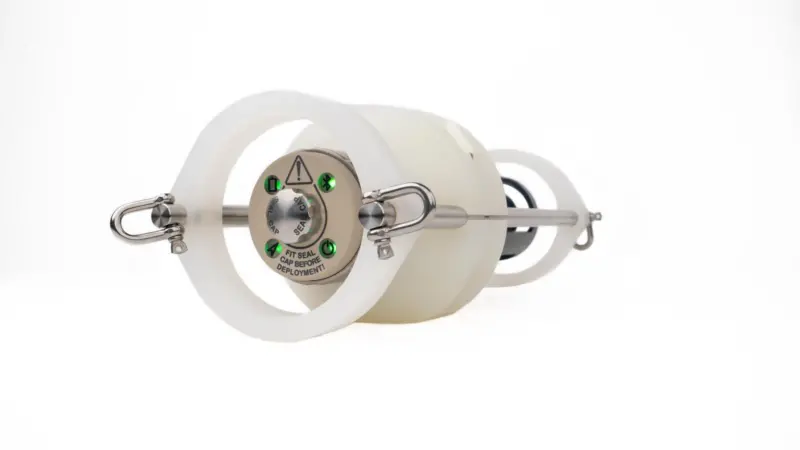 SWiFT Deep CTD - shown with its deployment cage