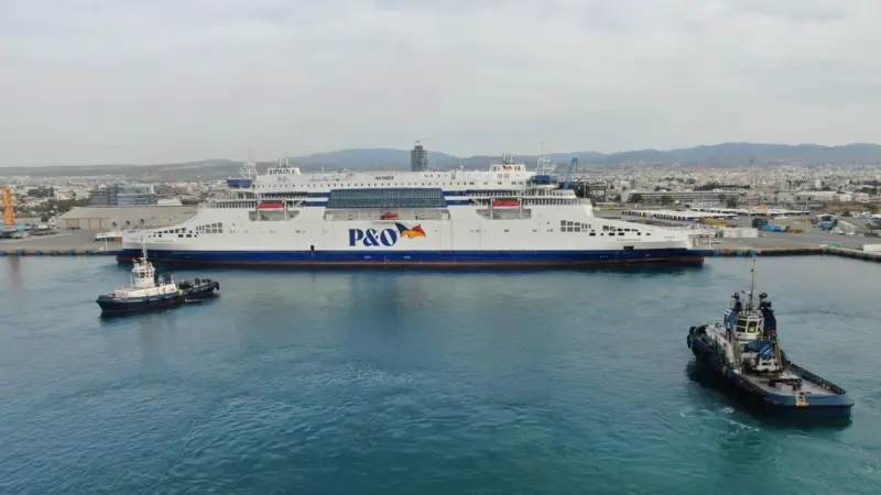 P&O Pioneer at DP World Limassol
