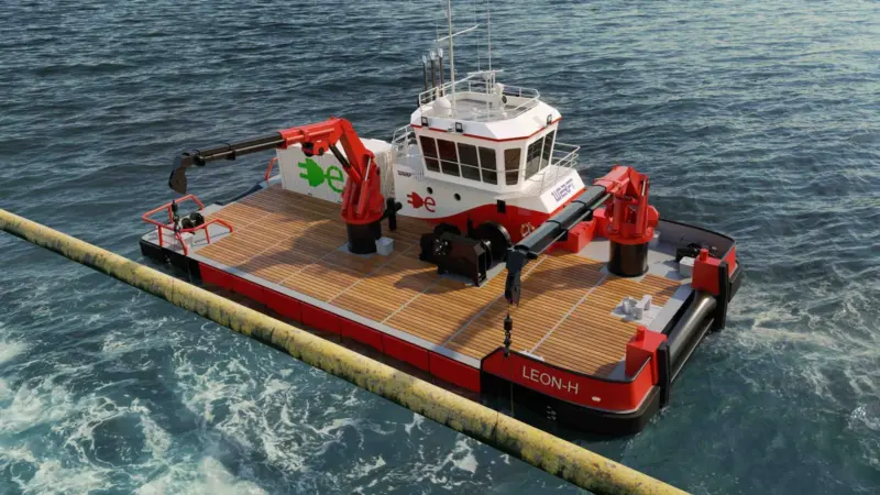 Werft Shipbuilding's workboat will have a hybrid arrangement (Werft)