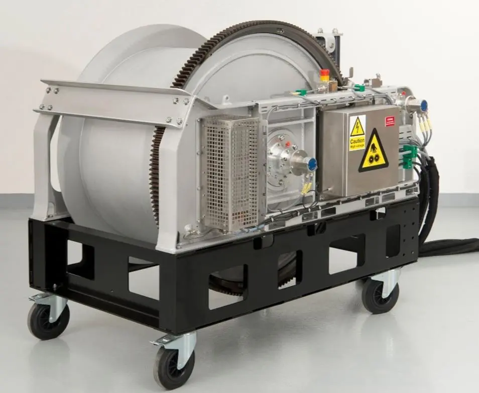 MacArtney Underwater Technology's custom-winch solution for Textron Systems' CSUV