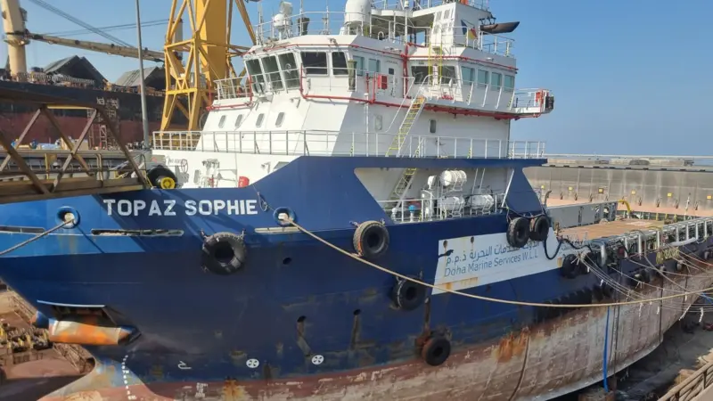 Royston and OSV Topaz Sophie