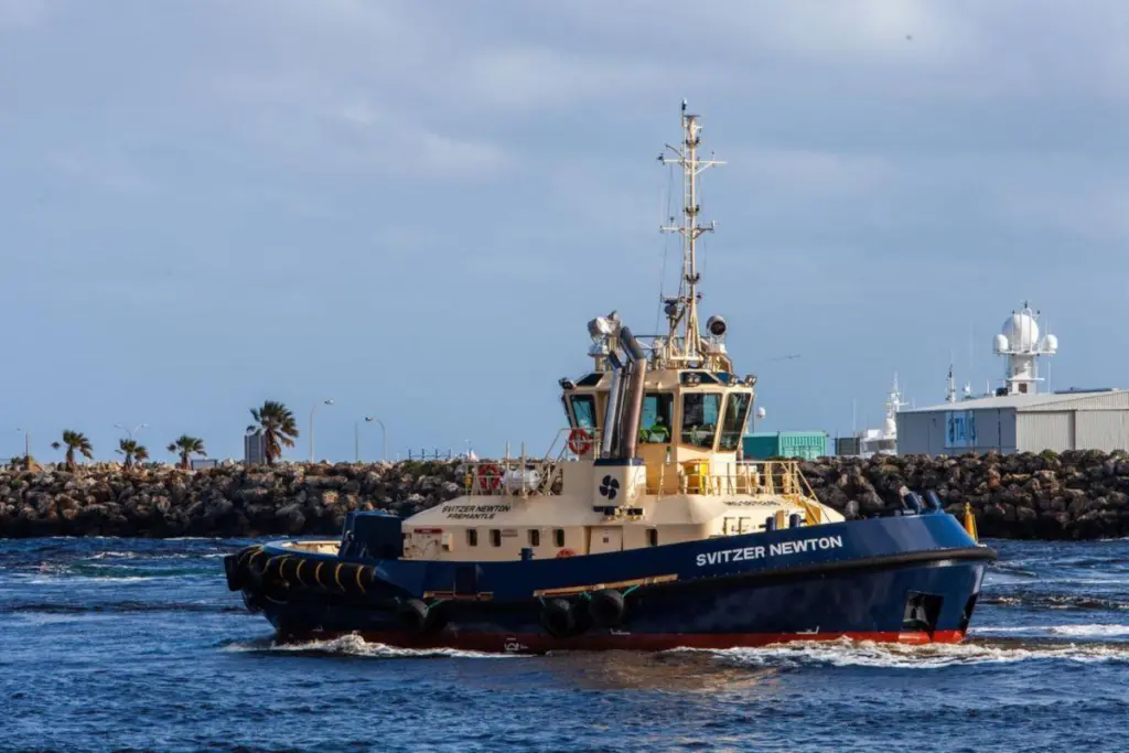 The Caterpillar powered Svitzer Newton