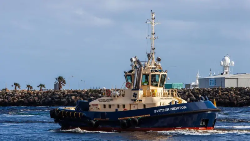 The Caterpillar powered Svitzer Newton