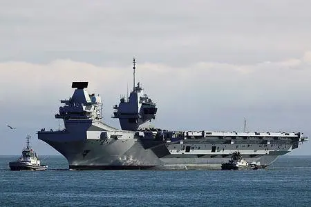 BMT's tug simulator British Navy pilots QE aircraft carriers