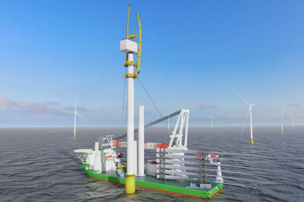 Liftra’s LT1500 turbine installation crane technology