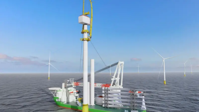 Liftra’s LT1500 turbine installation crane technology