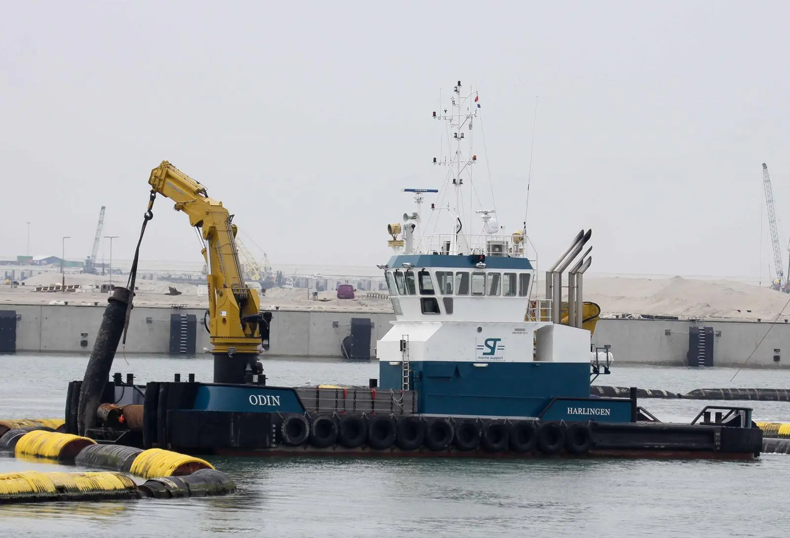 Herman Sr's expanded fleet includes ST Marine's Multi Cat 'Odin' (Peter Barker)