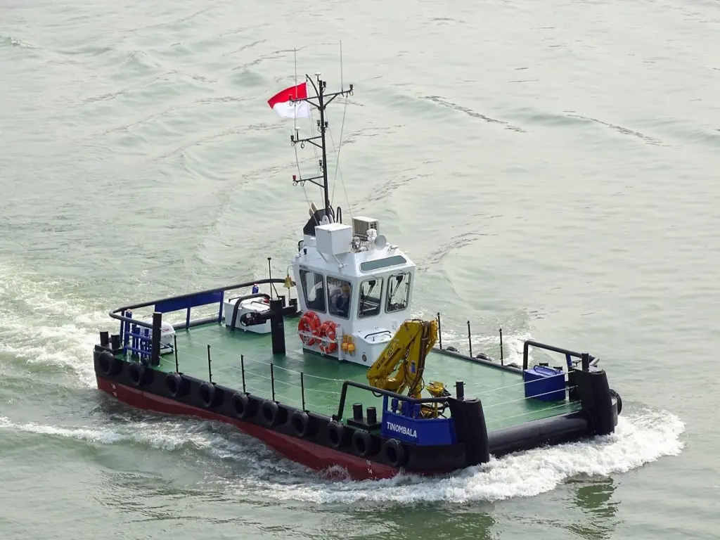 'Tinombala' was immediately available as part of Damen's stock-build policy in China (Damen)
