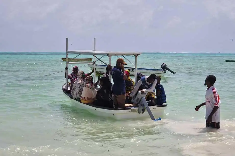 ePropulsion’s Navy 3.0 kW outboards have been trialled and adopted onboard vessels serving Zanzibar's seaweed farms