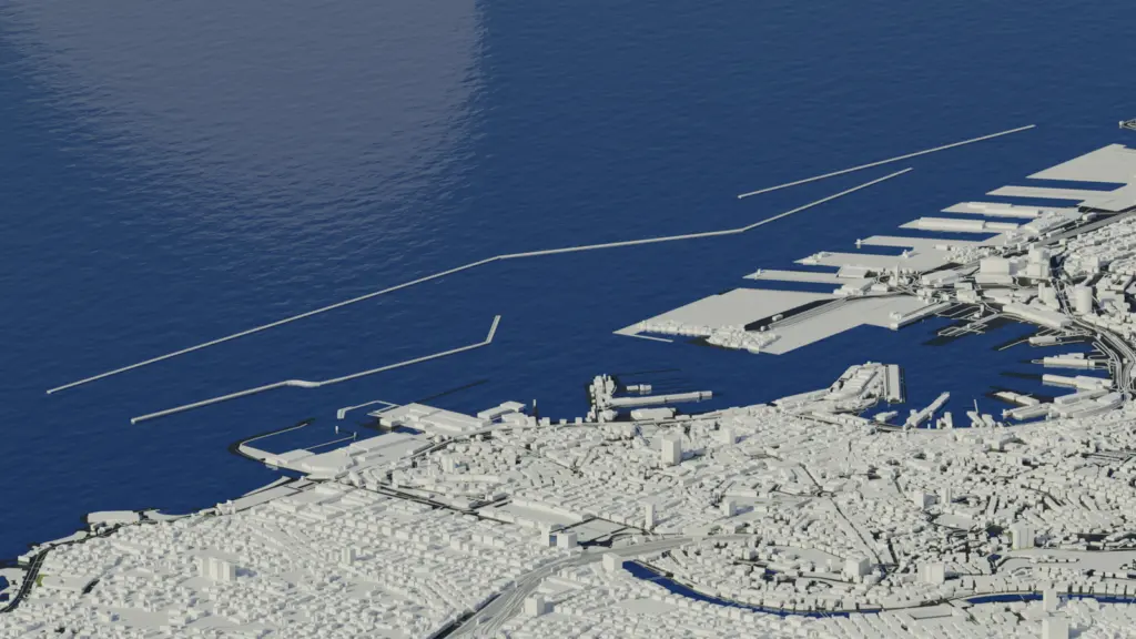 Nuova Diga Foranea_Render 1