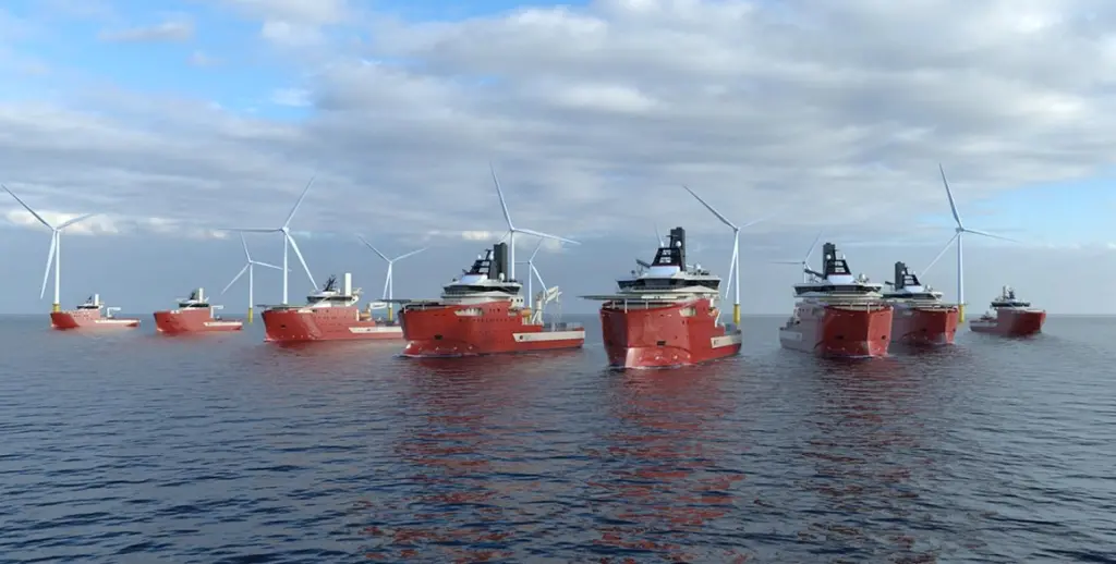North Star’s offshore wind portfolio of VARD-built CSOVs and SOVs