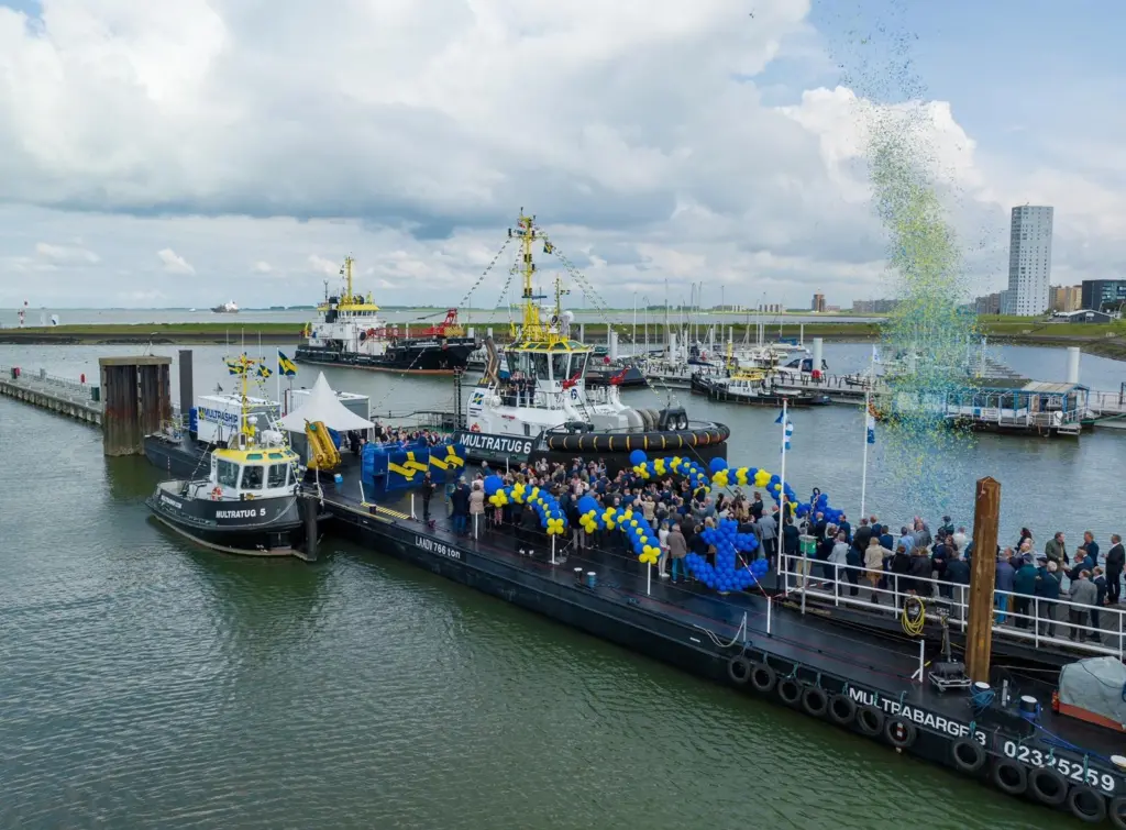Multraship tug naming ceremony