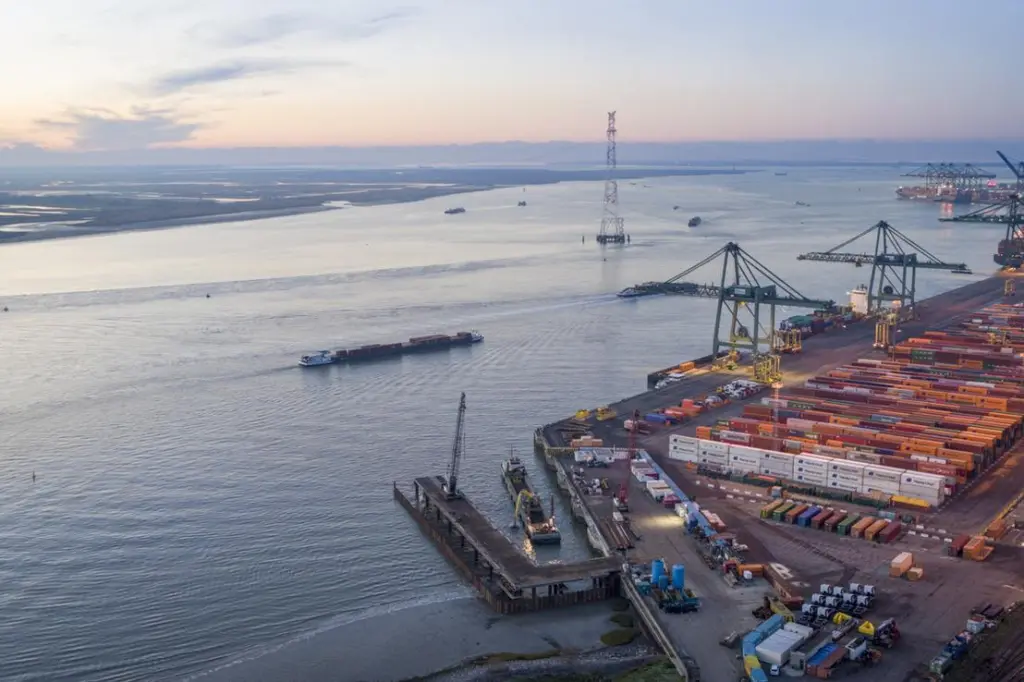 The Europa Terminal at the Port of Antwerp-Bruges