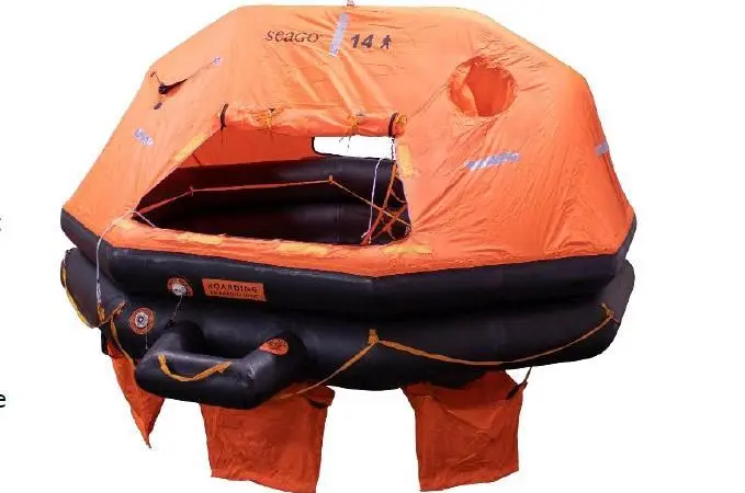 Marine Fire Safety liferaft