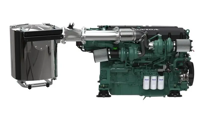 Volvo Penta D16 IMO III engine