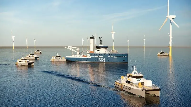 Purus Wind's order includes crew transfer vessels and a support vessel (Damen)