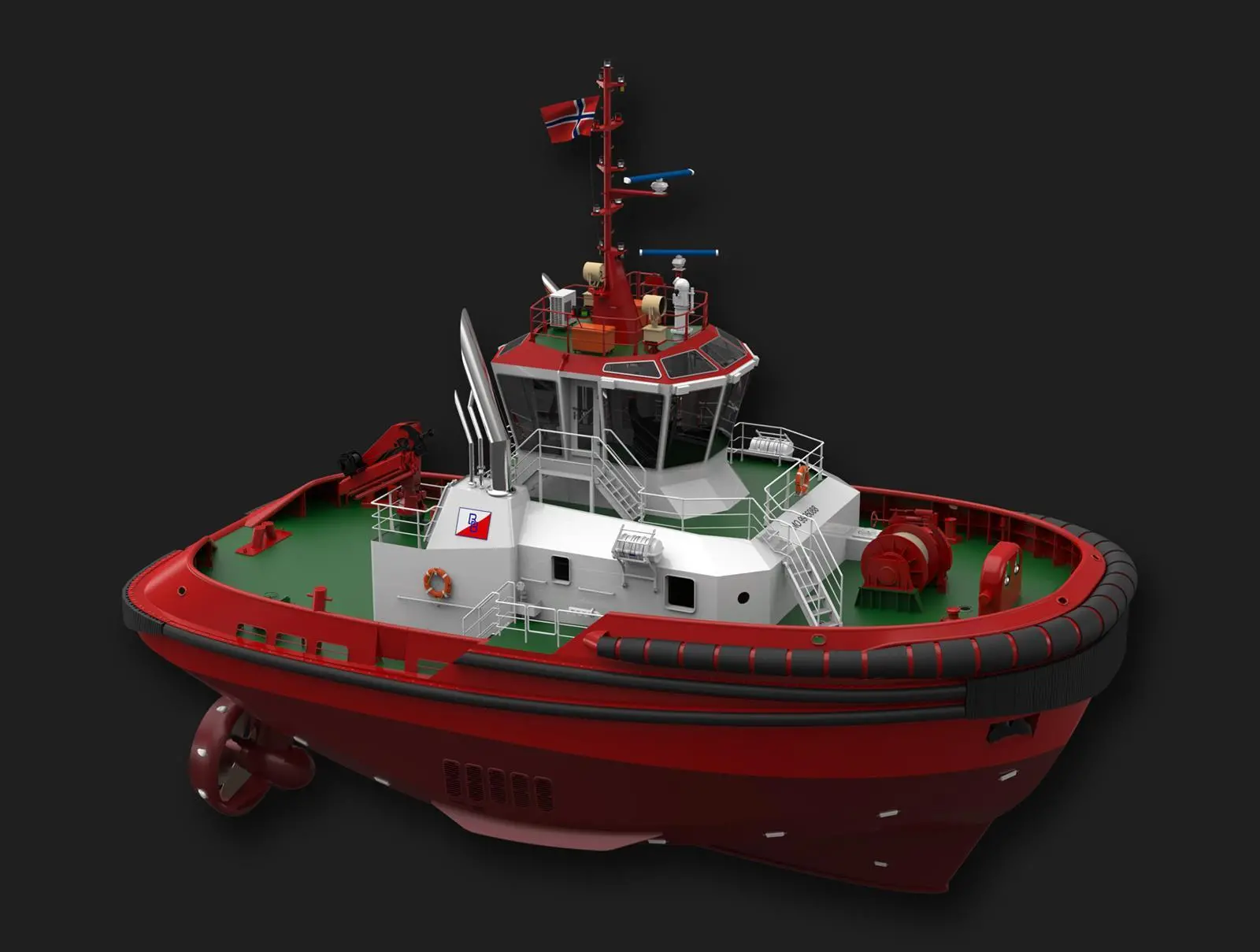 Bukser of Berging's latest order will be vessel number nine from Sanmar Shipyards (Sanmar)