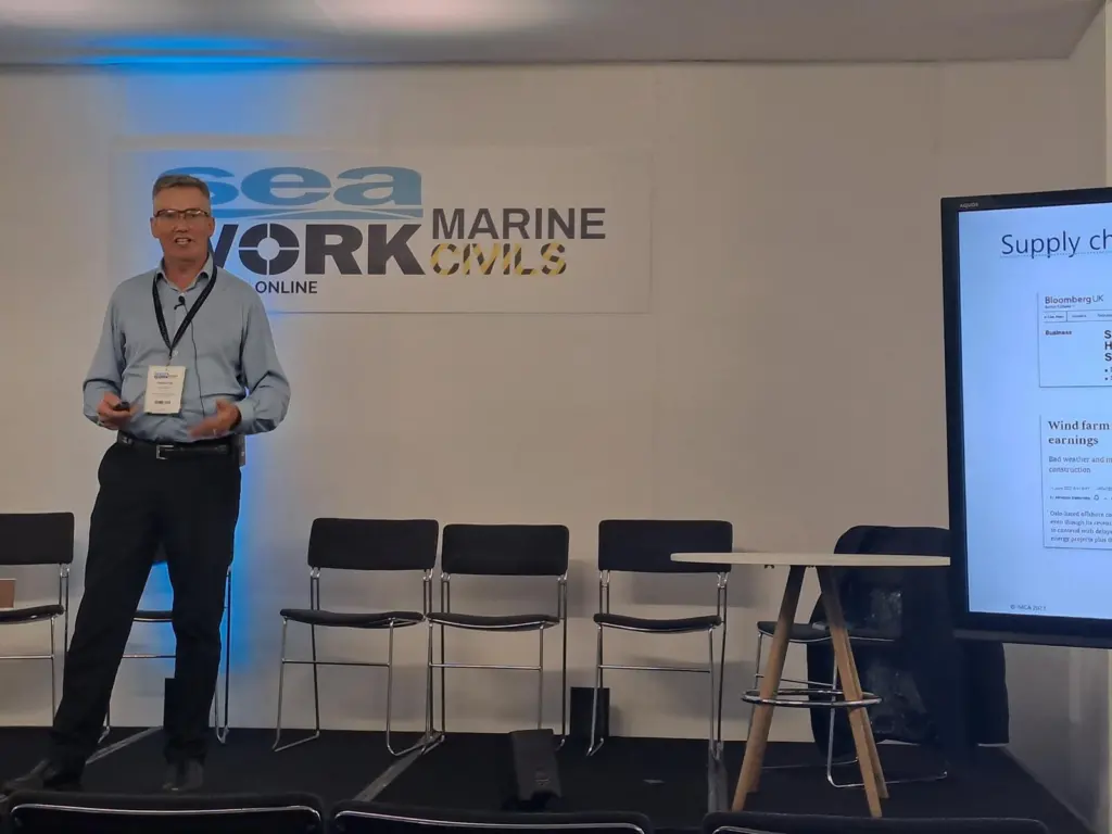 Iain Grainger at Seawork
