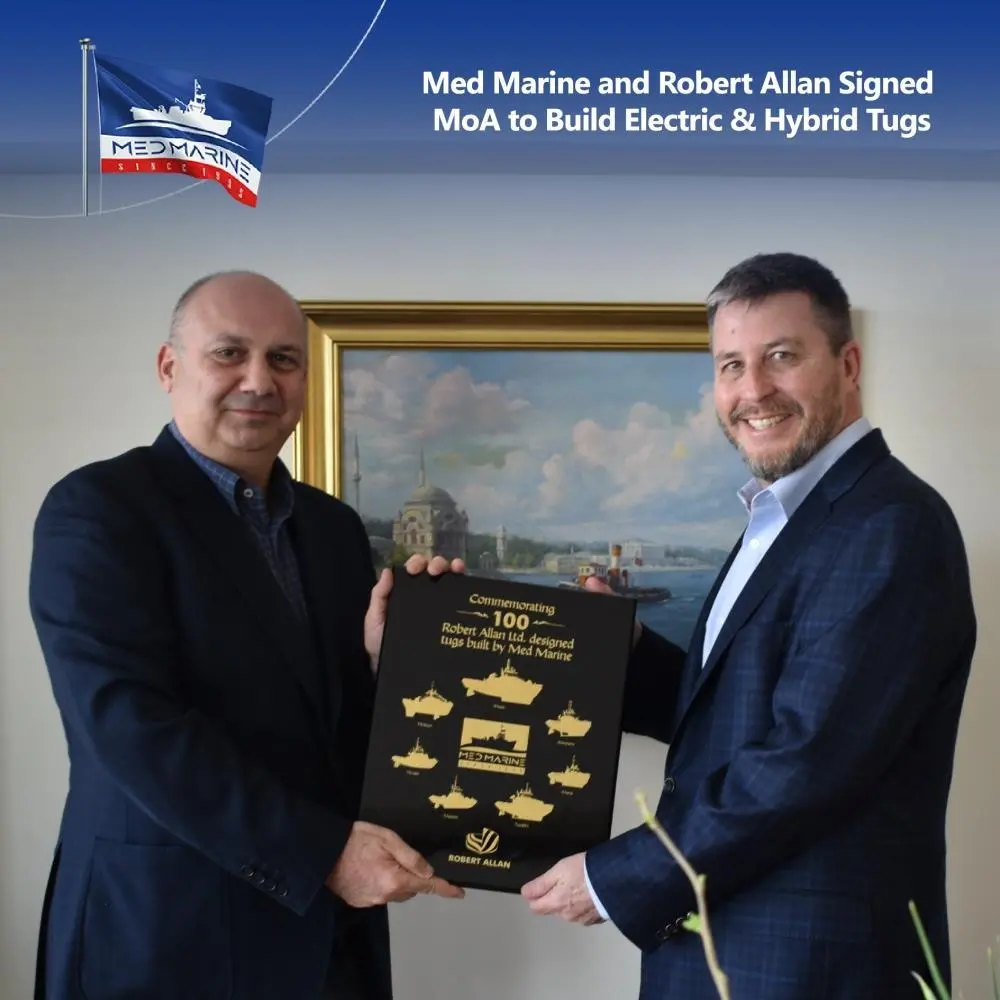 RAL and Med Marine will design and build electric and hybrid tugs (Med Marine)