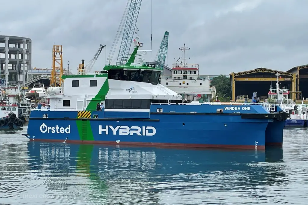 WINDEA ONE hybrid CTV by Incat Crwother