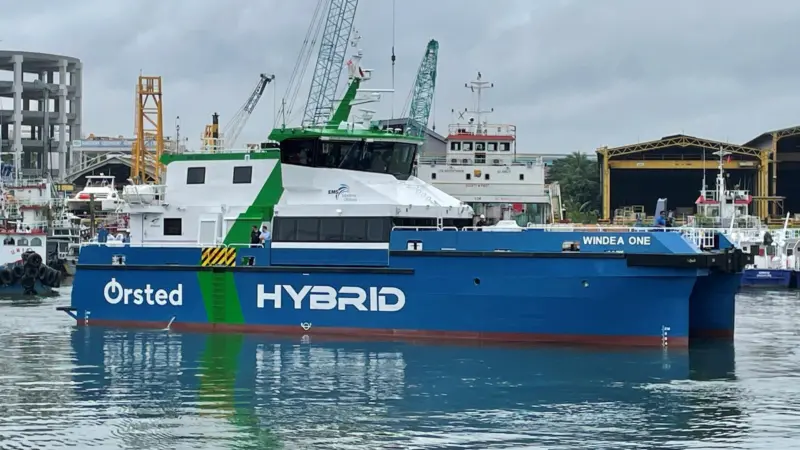 WINDEA ONE hybrid CTV by Incat Crwother