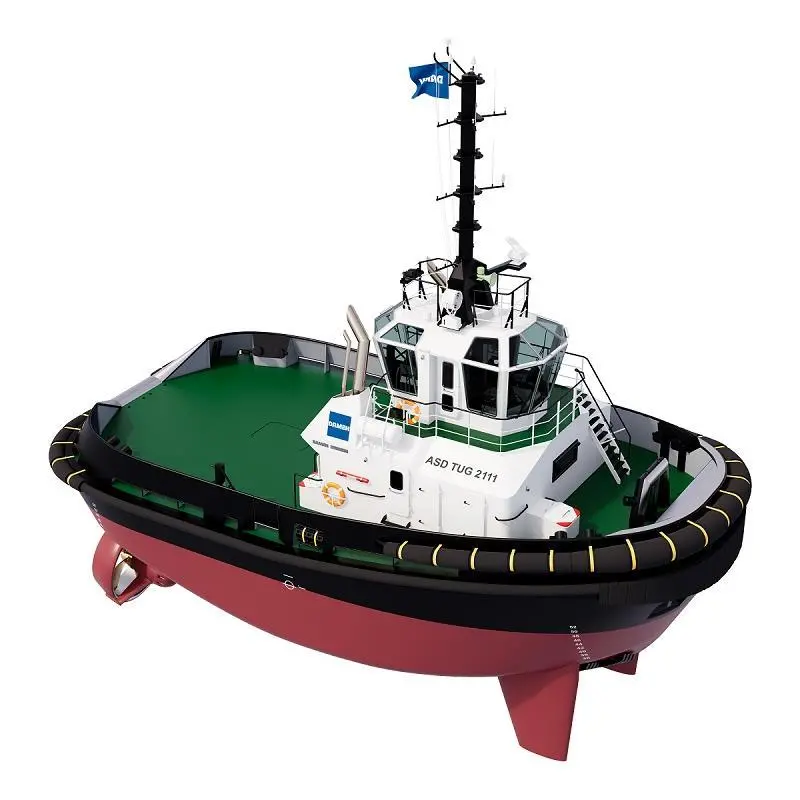 The new design includes Damen's patented Twin Fin (Damen)