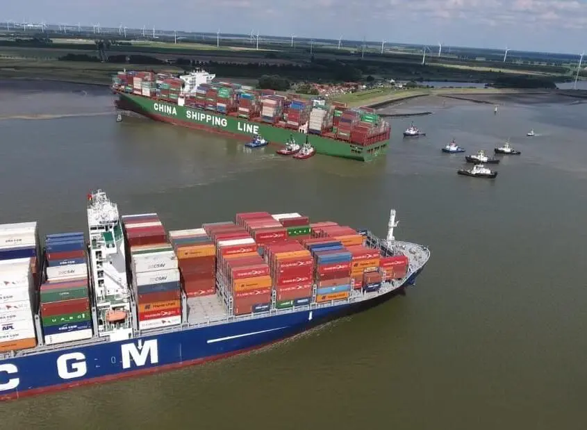 Multraship is regularly called on to assist with groundings in the River Scheldt (Multraship)