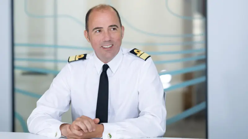 Rear Admiral Angus Essenhigh OBE, UK National Hydrographer, UKHO