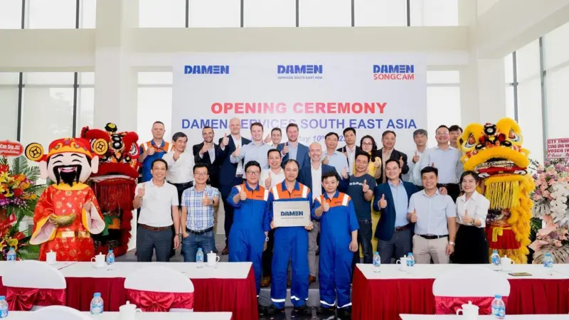 Damen has opened a new service hub in Vietnam (Damen)