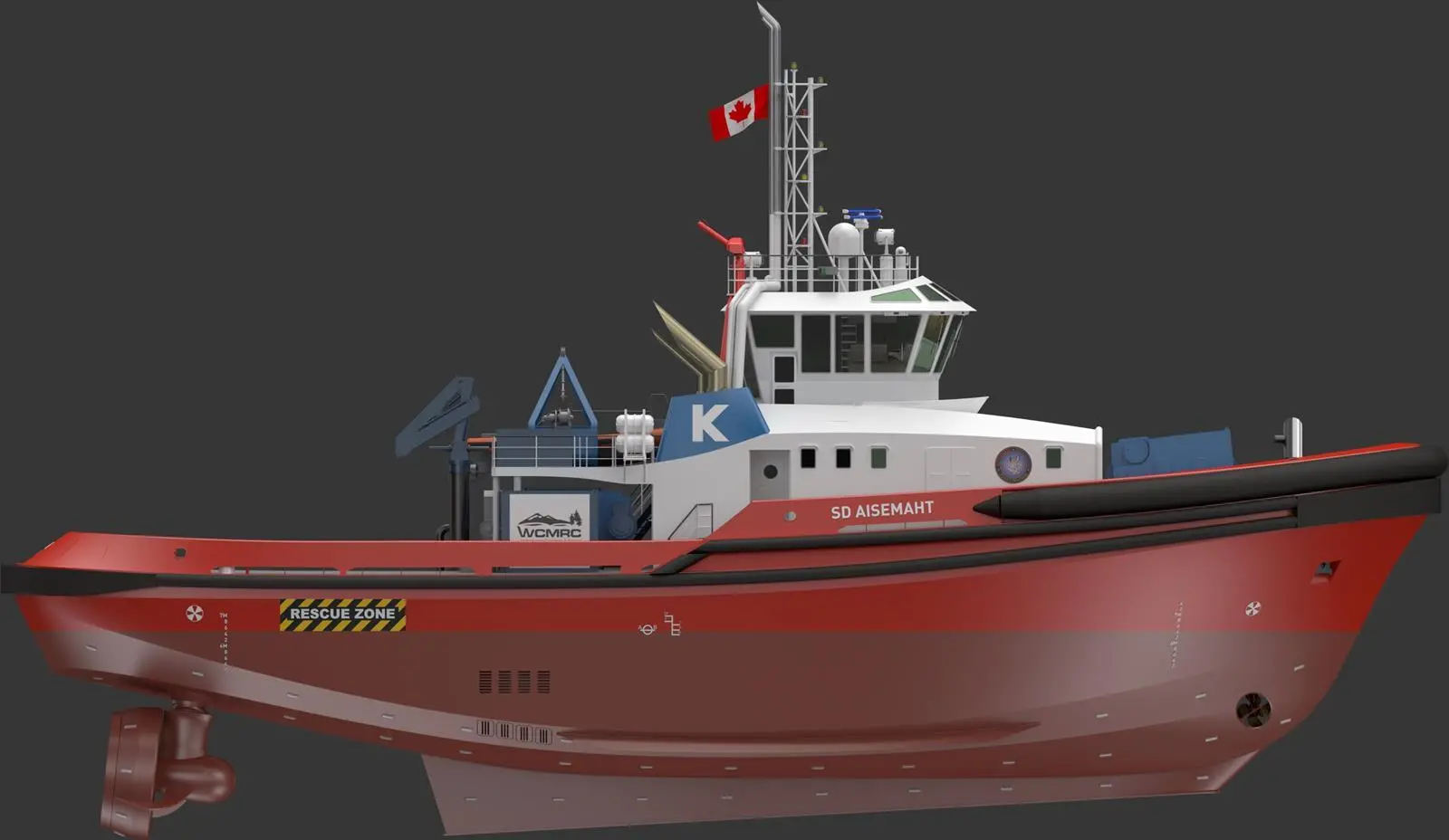 Robert Allan's RAsalvor 4400 ASD tugs have been chosen for the Canadian project (Kotug)
