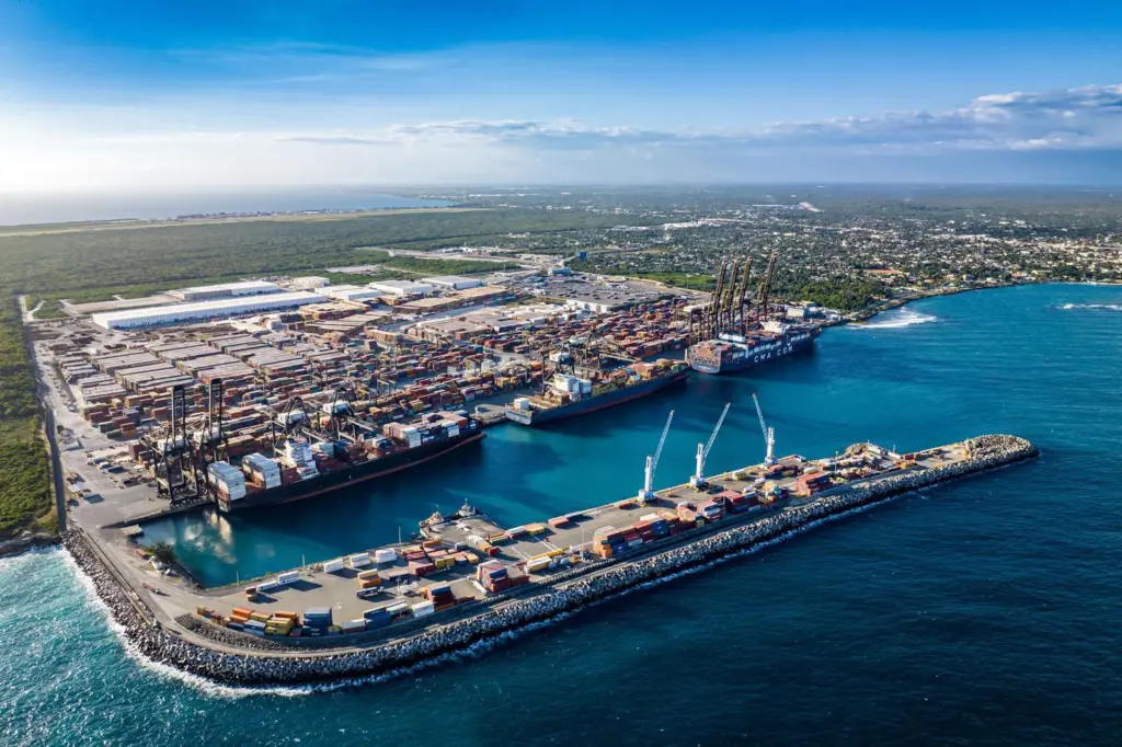 The Port of Caucedo Dominican Republic