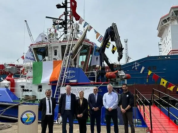 'Celtic Treaty' named in Turkey and now operating in Ireland (Assafinaonline-Med Marine)