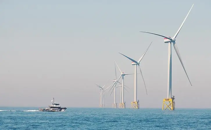 Iberdrola's East Anglia Three offshore windfarm