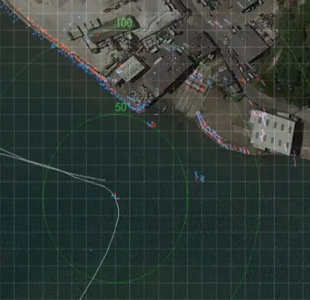 Radar pointclouds on satellite - Devon[5641]