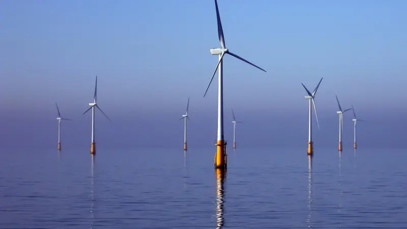 Barrow Offshore wind turbines