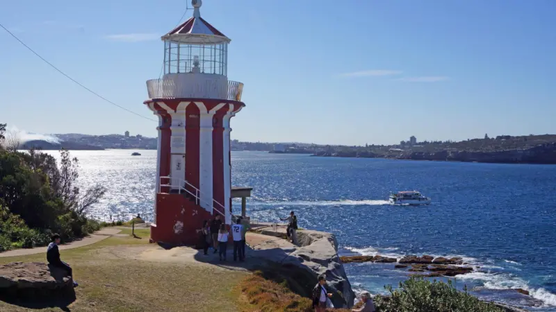 Hornby Lighthouse atop South Head