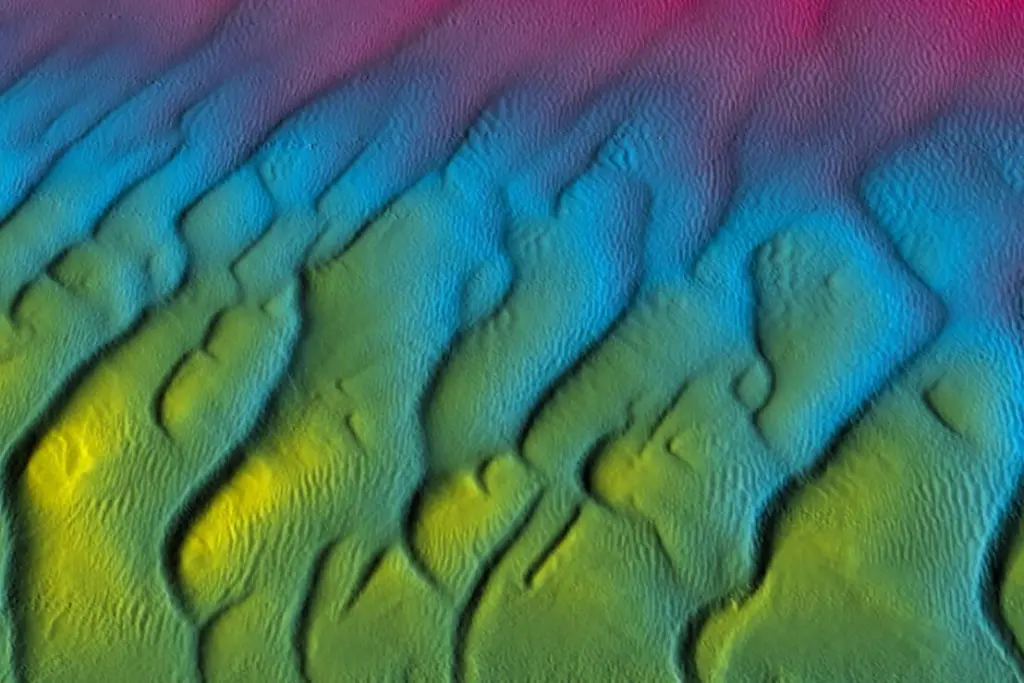 Lowestoft Stanford Channel Sandwaves 3-D flat