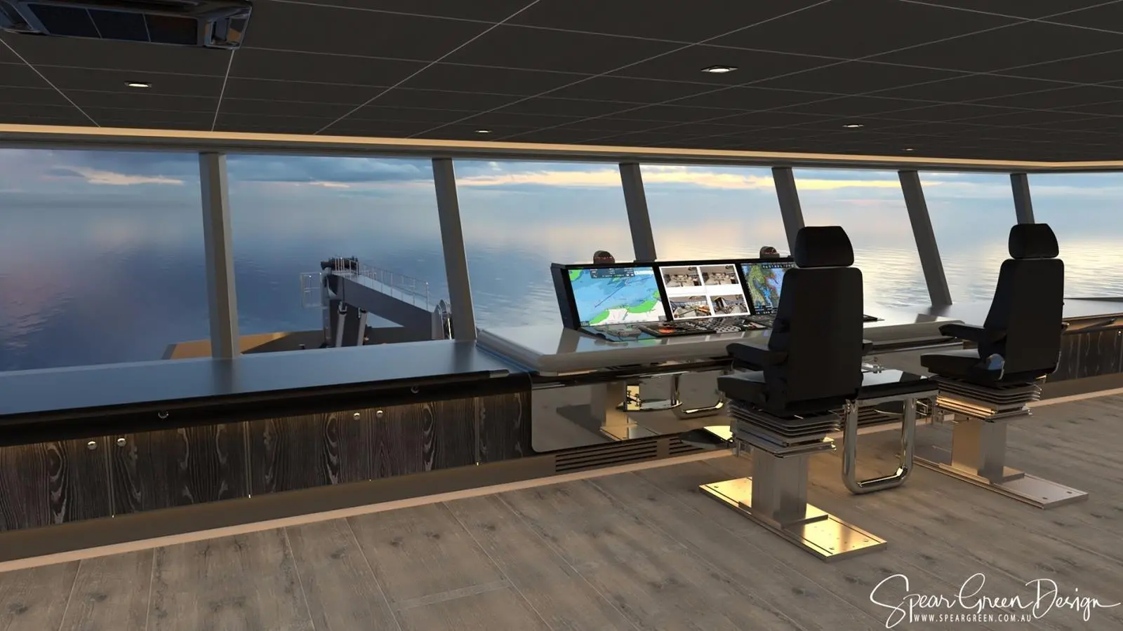 Scillonian IV - wheelhouse