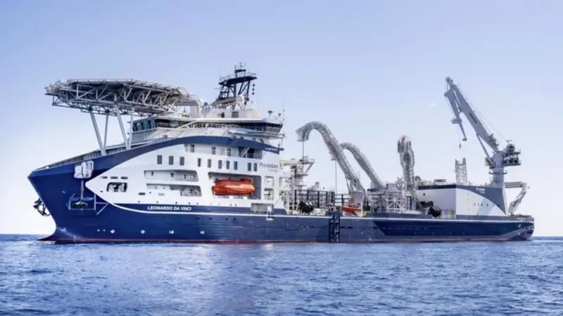 Prysmian Leonardo da Vinci cable laying vessel