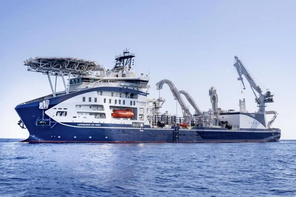 Prysmian Leonardo da Vinci cable laying vessel