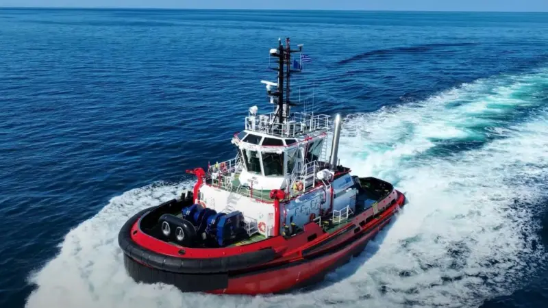'Vernicos Scafi III' was delivered just three months after contract signing (Med Marine)