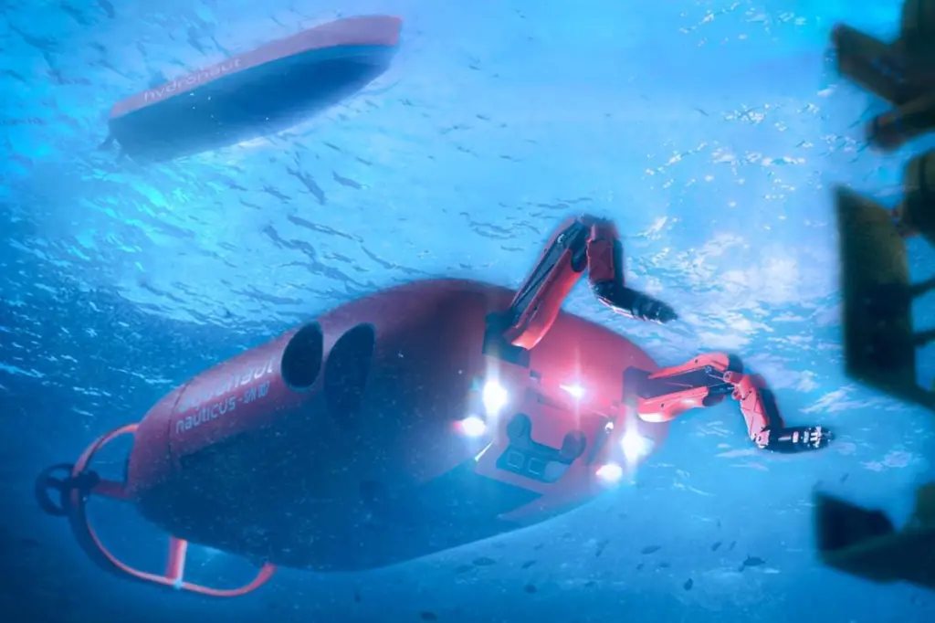 Aquanaut, having been launched from Hydronaut