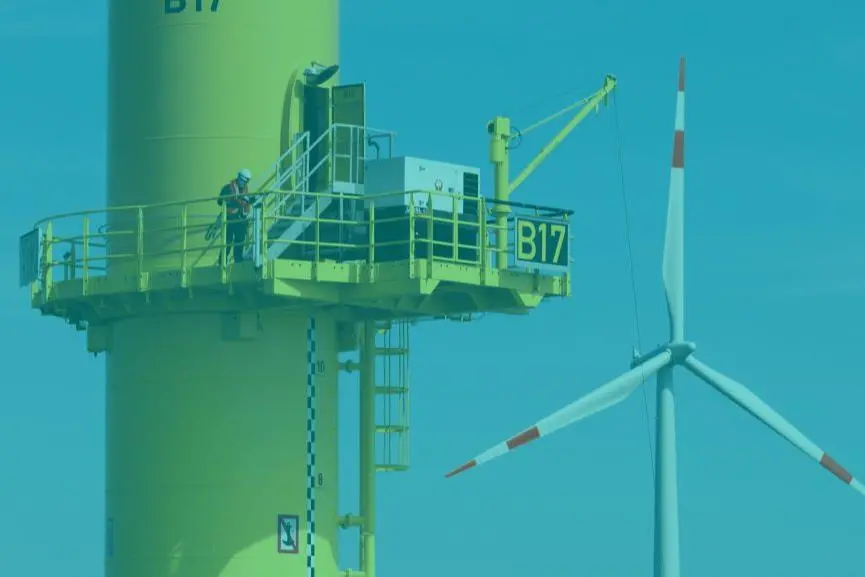 Windfarm technicians