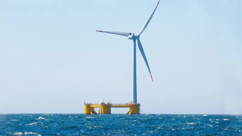 Floating offshore wind turbine